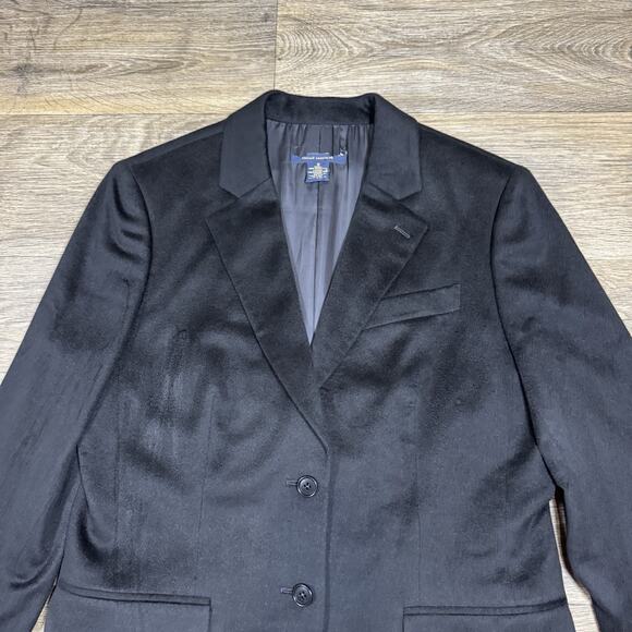 Brooks Brothers Loro Piana Women’s 12 Cashmere Blazer Black - Picture 2 of 16